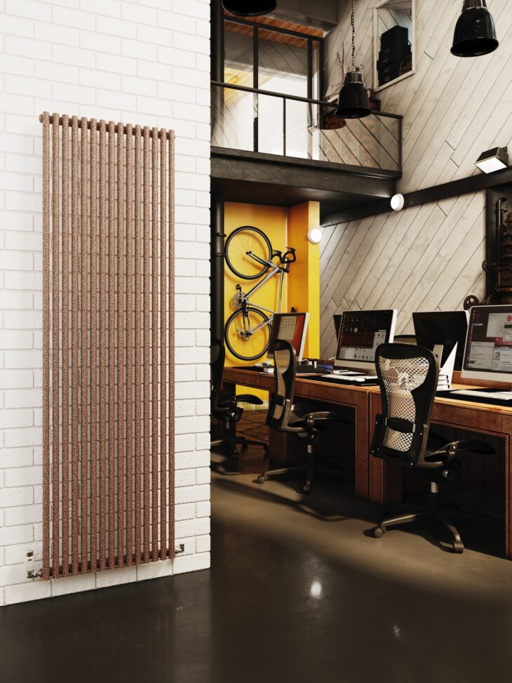 Vertical Radiator Display Vertical column radiators - The Radiator Centre