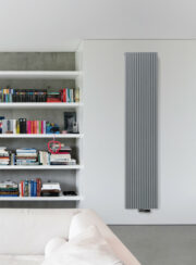 Carre Vertical Radiator in Tele Gray RAL 7046
