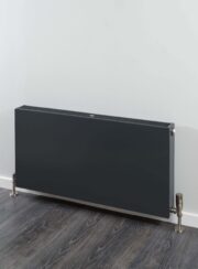 Flat Panel Radiator in RAL 9006