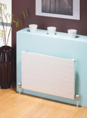 Versatile Flat Panel Designer Horizontal Steel Panel Radiator in RAL 9016