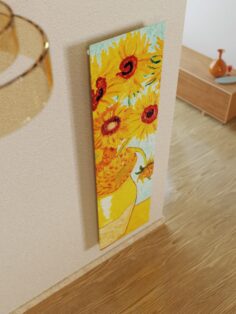 Van Gogh Sunflowers on Cordivari Art radiator Frame Picture