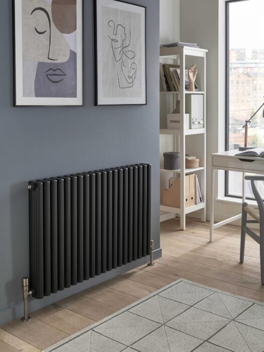 Ekos Aluminium Designer Radiator in Black