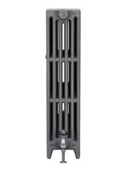 Mercury 6 Column Cast Iron radiator in Iron Grey finish