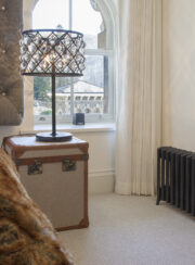 Spartan 4 Column cast Iron Radiator Traditional Style in Matt Black