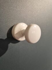 Large WHite Magnetic Knob