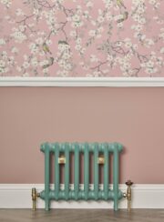 Emmeline I Radiator 465mm in Little Greene Pleat