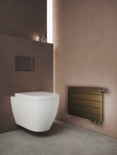 Viola Horizontal - A flat tubed radiator which will fit seamlessly into any style of living.