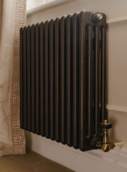 Tuba classic steel column in bedroom