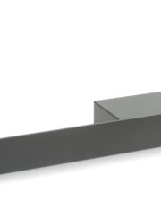 Oni Black Towel Rail