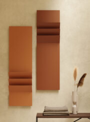 Flaps Cort Brown Towel Radiator Detail Close Up