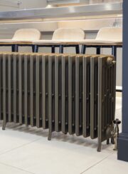 Large Cast Iron Radiator Spartan 6 Column under bench seating