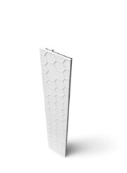 Aperoso Livingstone radiator Cut Out in white