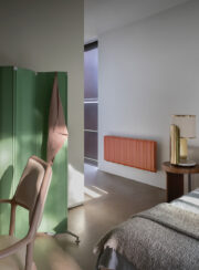 Low Designer Radiator Agora Aluminium Radiator in Living Space