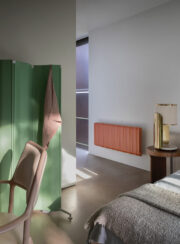 Low Designer Radiator Agora Aluminium Radiator in Living Space