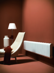 Main Agora Aluminium Radiator Image in white