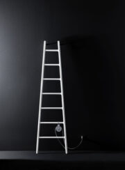 Main White Electric Scaletta Towel Rail