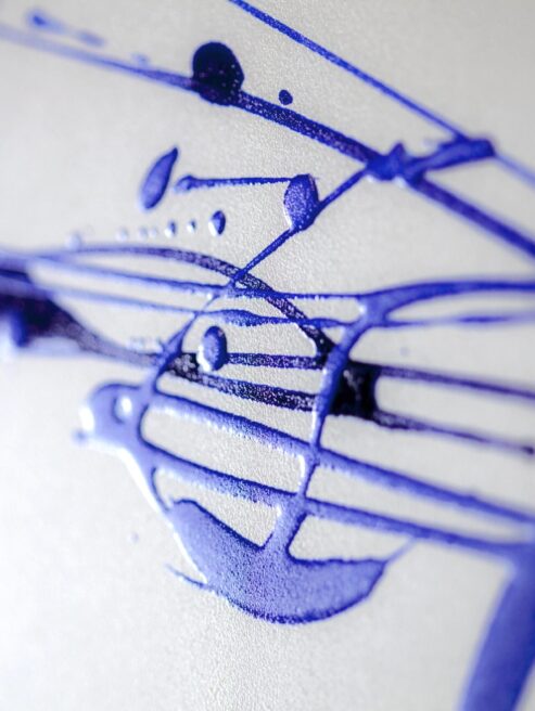 Cinier Blue Dune Stone Radiator Paint Detail