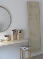 Unis Stone Lisee Radiator from Cinier in Hallway