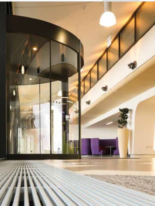 Jaga Rigid Natural Aluminium Trench Grille Detail