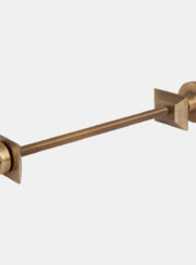 Whitworth Retaining Stay in Antique Brass for cast iron radiators