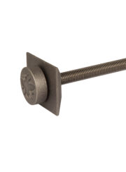 Natural Pewter Whitworth Retaining Stay for cast iron radiator with bee logo