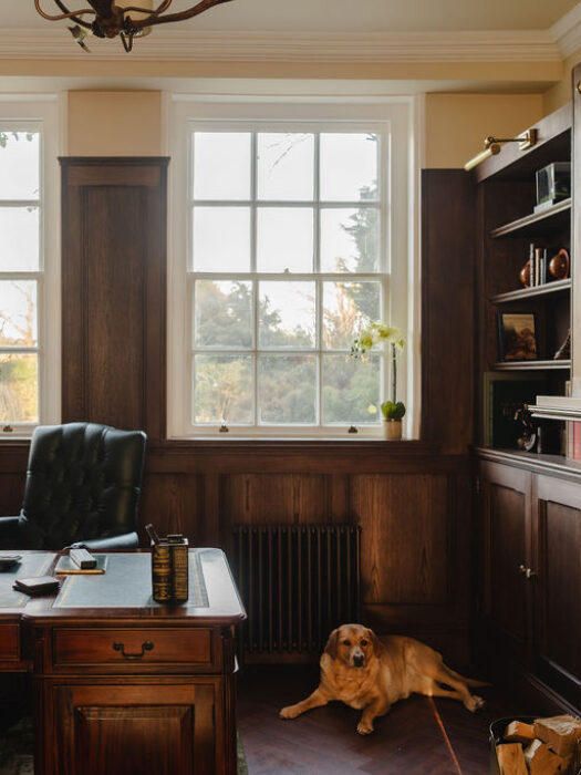 Autumn inspired radiators bronze brown radiators in vintage style. Column radiator in old bronze finish
