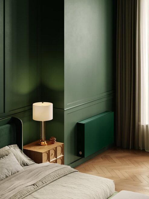 Jaga Strada Efficiency Radiator in RAL6009 English Green