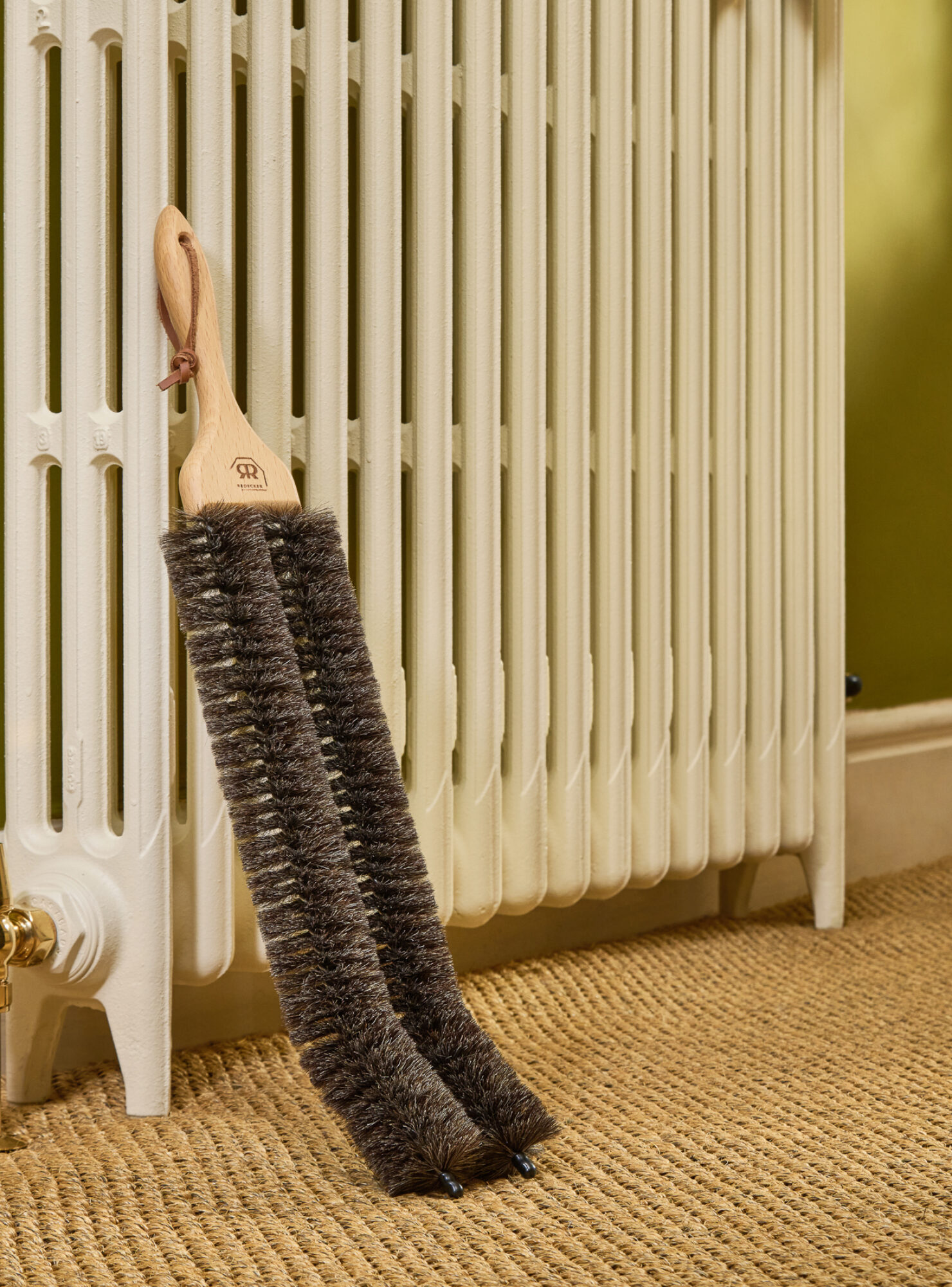 Redecker Double Radiator Brush | Designer Radiators | Shop Online