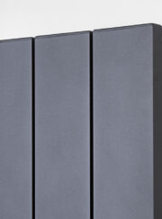 Duoline Smooth Face Aluminum Designer Radiator Detail