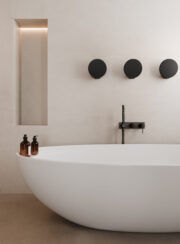 Matt Black Tubes Radiator DOTS Electric Towel hanging Radiator