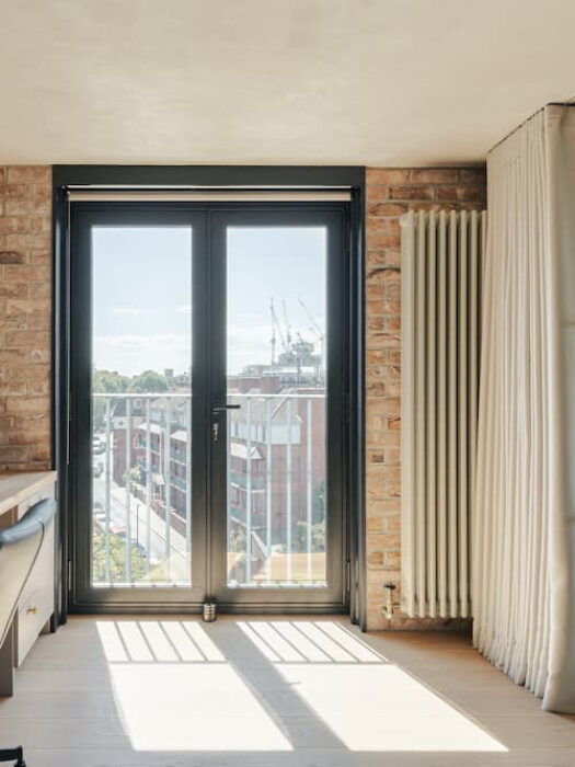 Vertical White radiator from The Radiator Centre